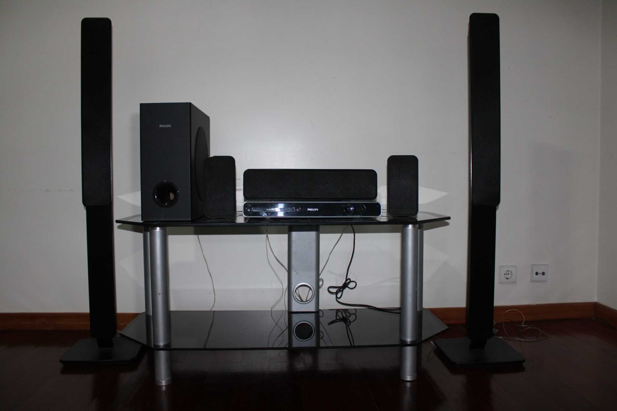 Mesa de canto para decoração