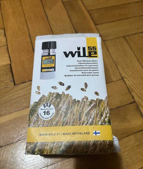 Wilgotnościomierz do zboża WILE 55 tester wilgotności ziarna