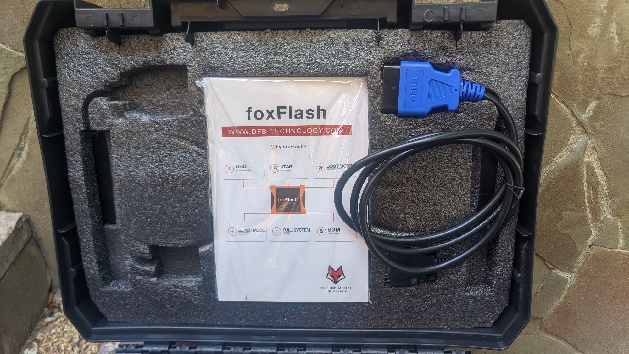 FoxFlash, багатоцільовий программатор для Авто діагностики