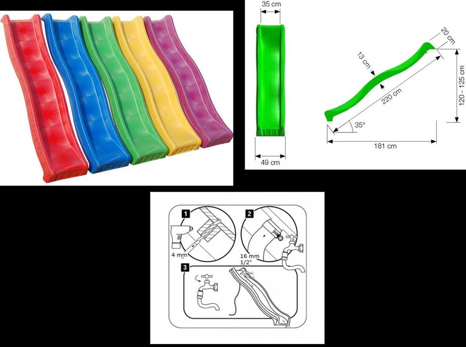 Drewniany Plac Zabaw do Ogrodu MIKI 2Huśtawki Ślizg Ścianka PRODUCENT