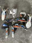 Kit plasticos usados originais ktm exc 2015 six days