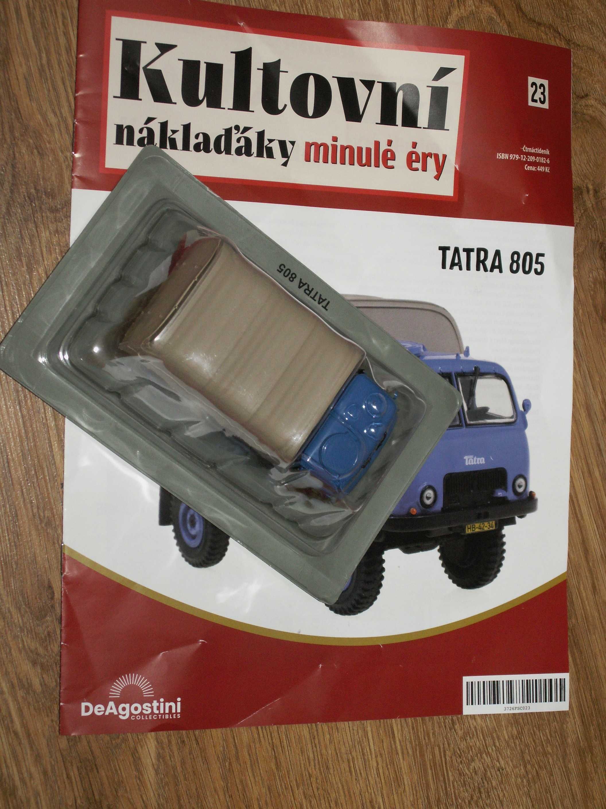 Tatra 805 1/43 - Kultowe Ciężarówki - Wydanie Czeskie Nr 23
