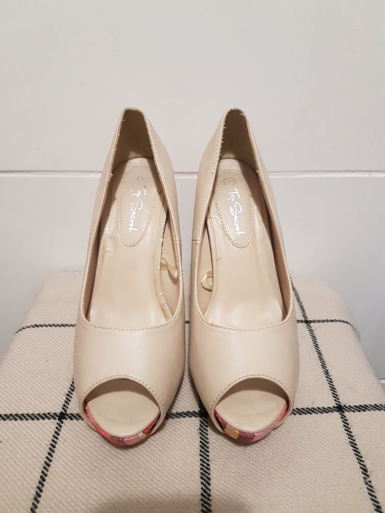 Buty damskie Top Secret roz.38 na bardzo wysokim obcasie