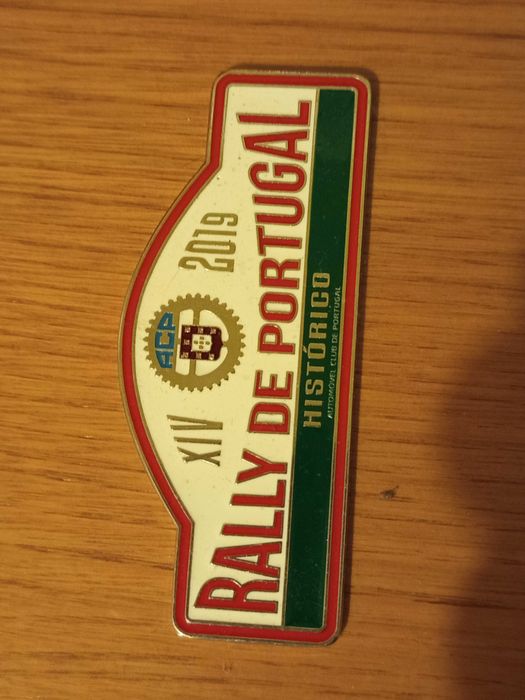 Placa do Rally de Portugal
