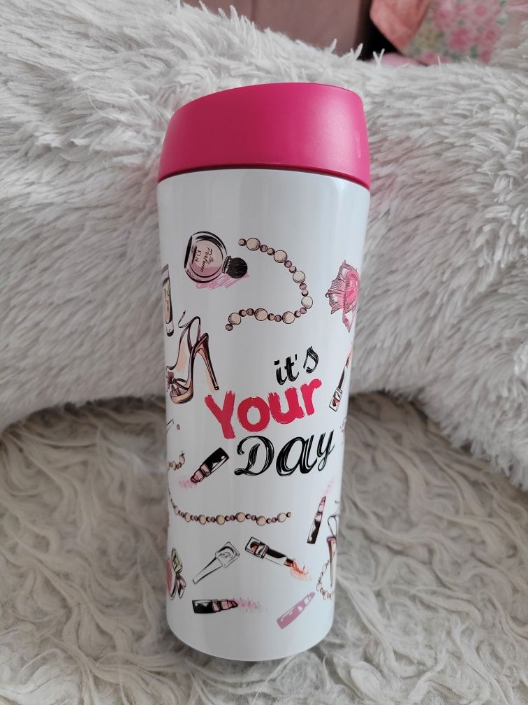 Kubek termiczny AMBITION Fashion Your day 400 ml