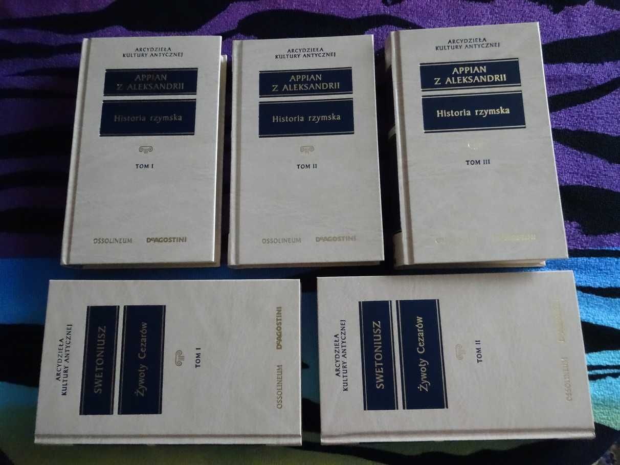 Appian - Historia rzymska I II III + Swetoniusz - Żywoty Cezarów I II