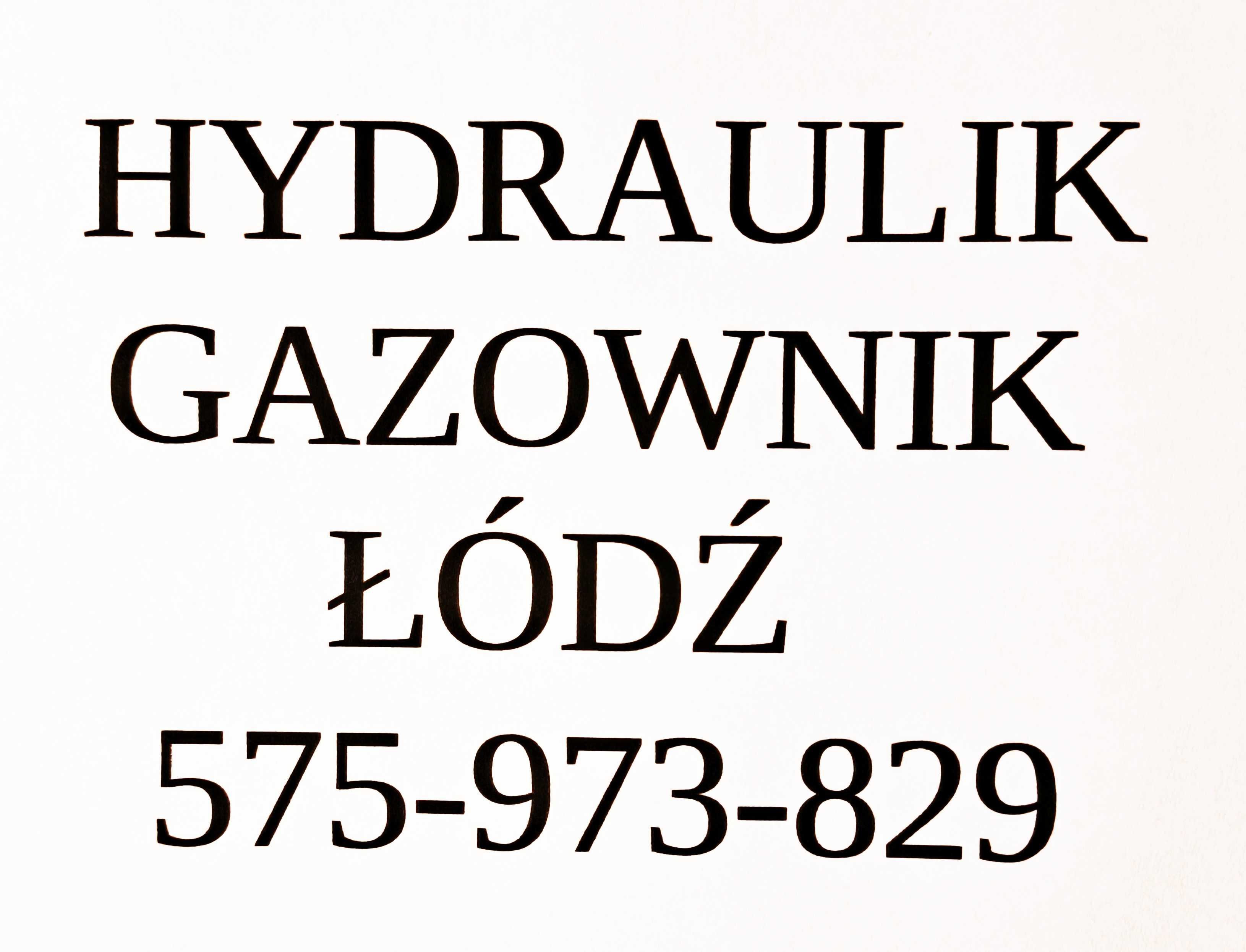 Gazownik/Hydraulik