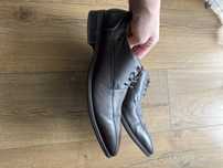 Buty męskie LaZZareli – skórzane, eleganckie – rozmiar 42