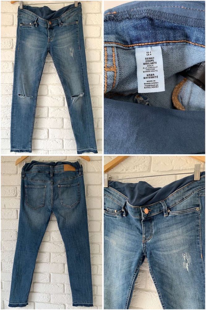 Джинсы для беременных «mama maternity jeans» размер 36