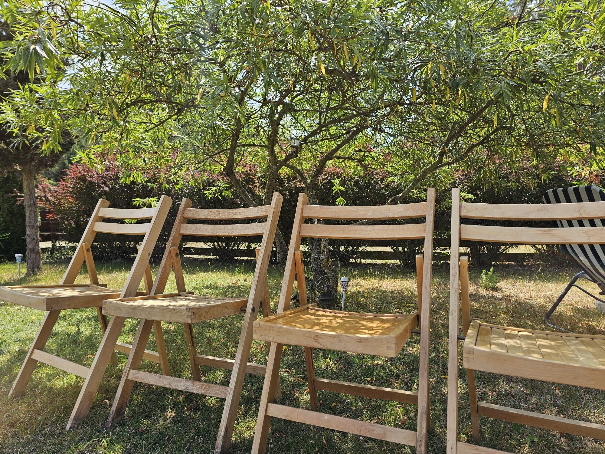 Nammaro ikea krzesła drewniane taras balkon