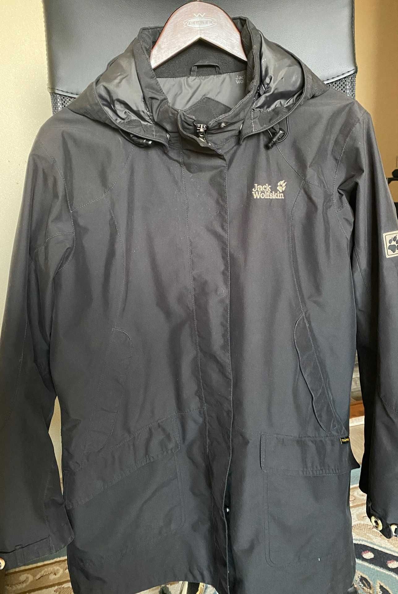 Jack Wolfskin  куртка-парка, легка куртка ,жіноча, чорна,XL
