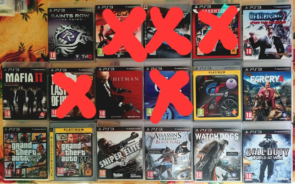 Jogos Ps3 ( Desde 5€ )
Jogos ps3 em bom estado e completos

5€ 
Gta IV