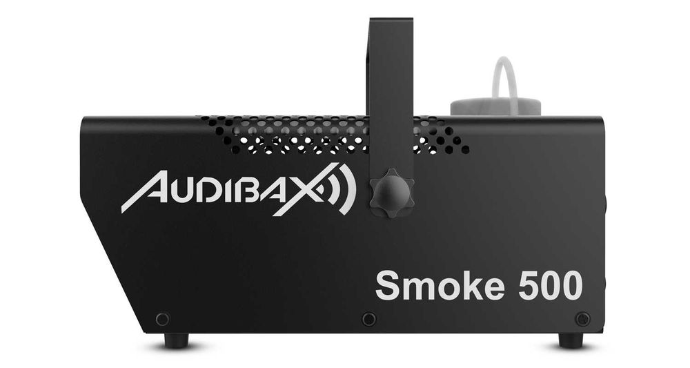 Máquina De Fumos 500W Preta, Audibax Smoke 500, nova