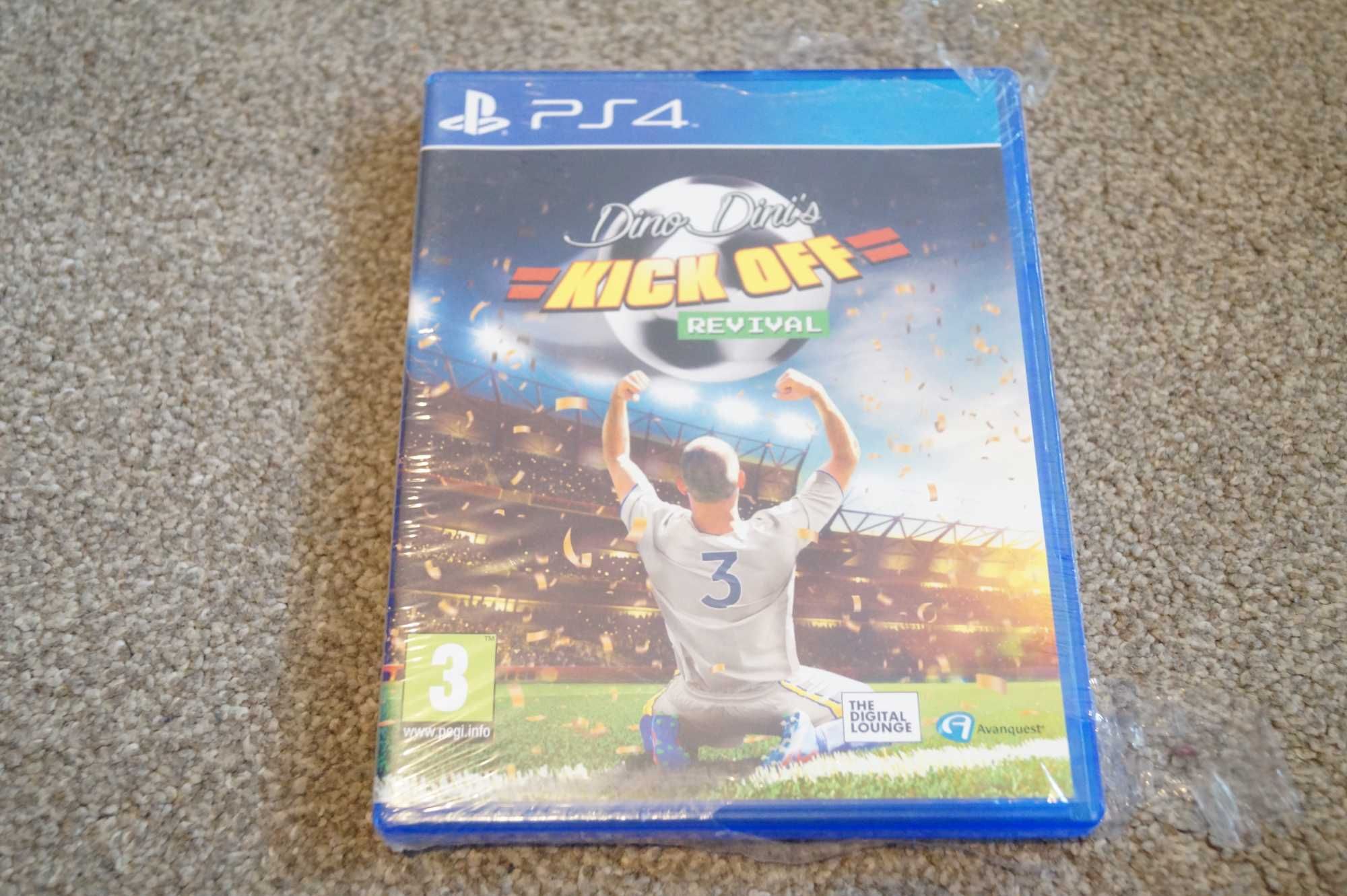 Dino Dini`s Kick Off NOWA ps4