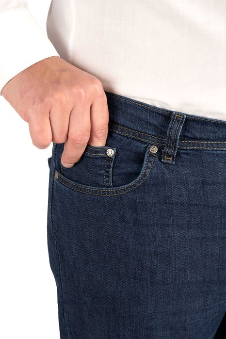 Calças de ganga made em Portugal