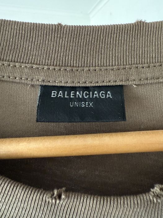 Balenciaga metal T-shirt