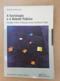 Livro "A Sociologia e o debate público", de Augusto Santos Silva