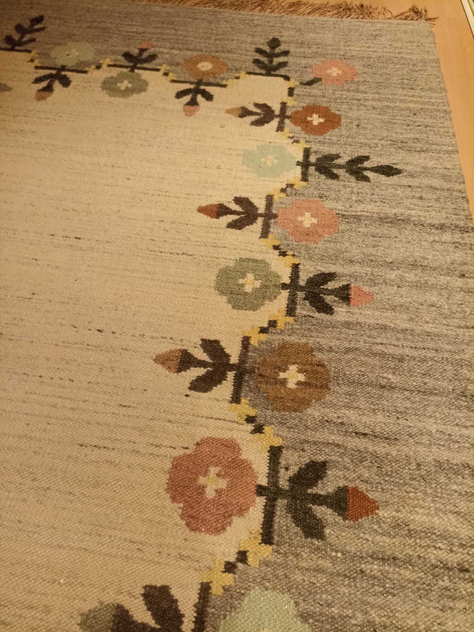 Kilim Różyczka cepelia dywan Januszkowska