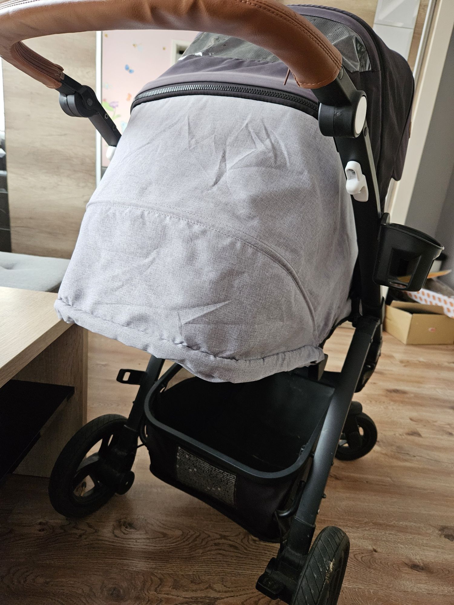 Wózek spacerowy Easy Go Optimo Air Grey Fox