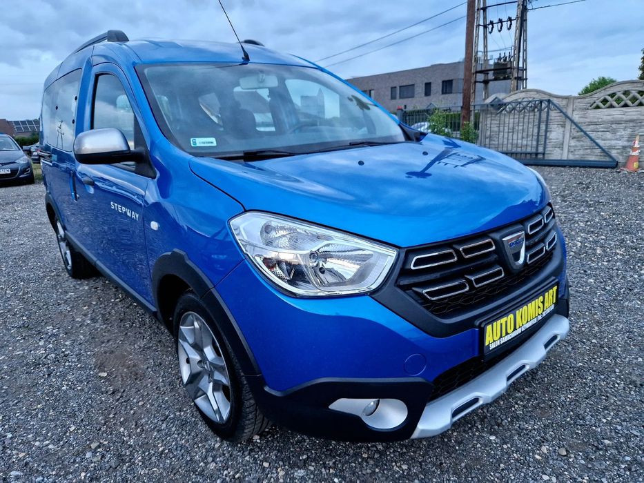 Dacia Dokker Salon PL/Instalacja gaz LPG/ Bogata wersja/Zadbany/Gwarancja W ofercie