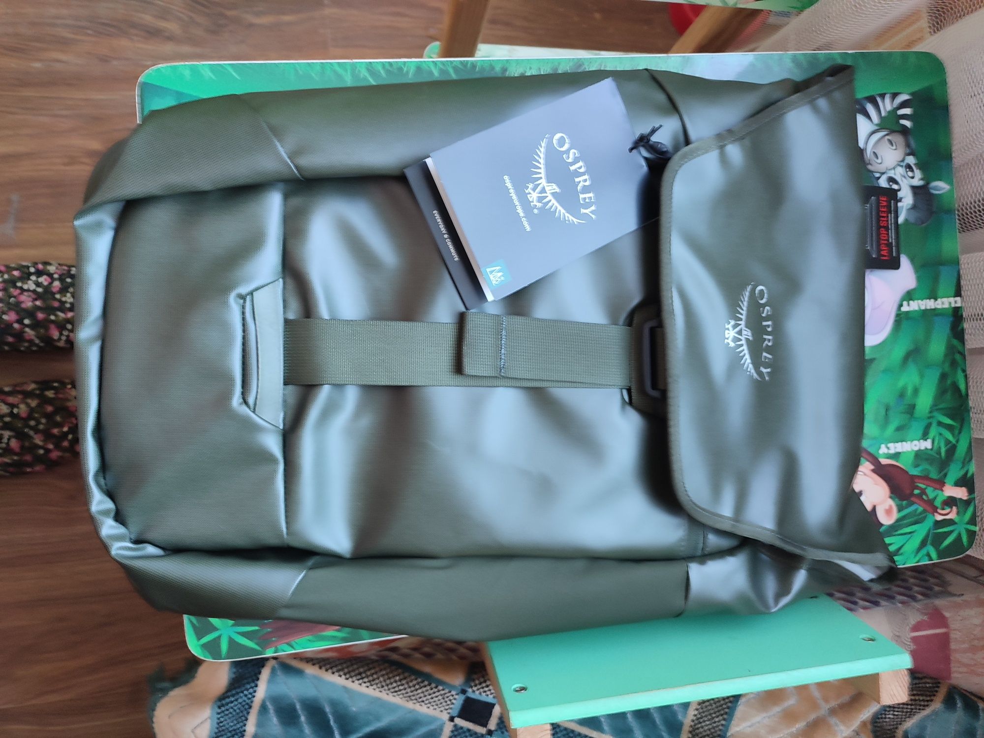 Рюкзак OSPREY Transporter Flap Haybale Green O/S (009.2194)