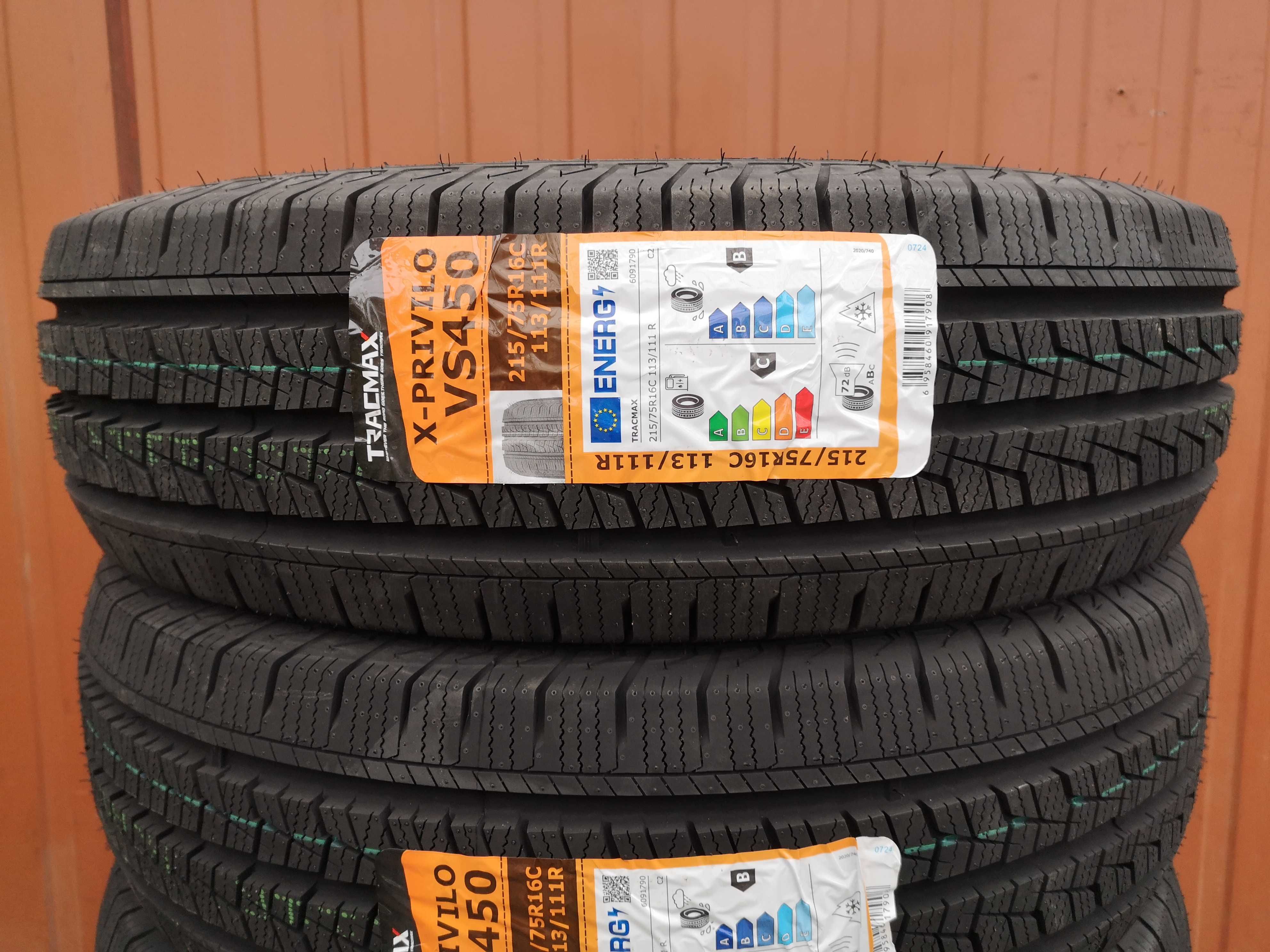 215/75 R16C 113/111 R - Tracmax X-Privilo VS450 (4 sztuki) NOWE