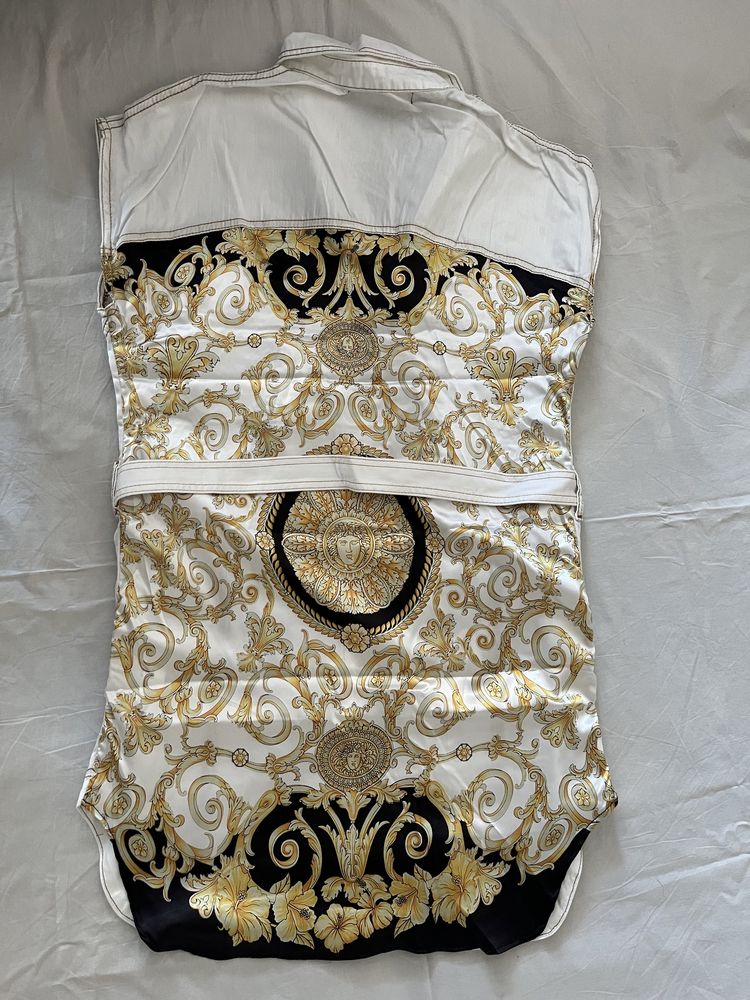 NOWA sukienka Versace tunika meduza XL