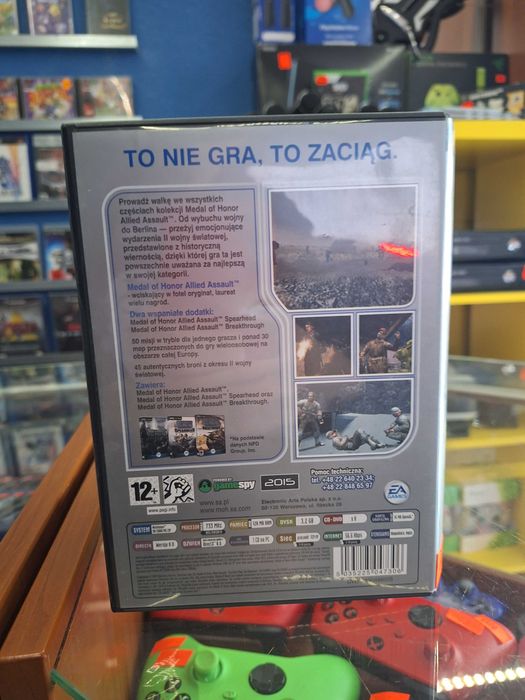 Hedal of Honor Allied Assault War Chest PC, BDB, CentrumGrania