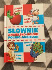Słownik ang-pol i pol-ang, ilustrowany, dla dzieci możliwość pakietu