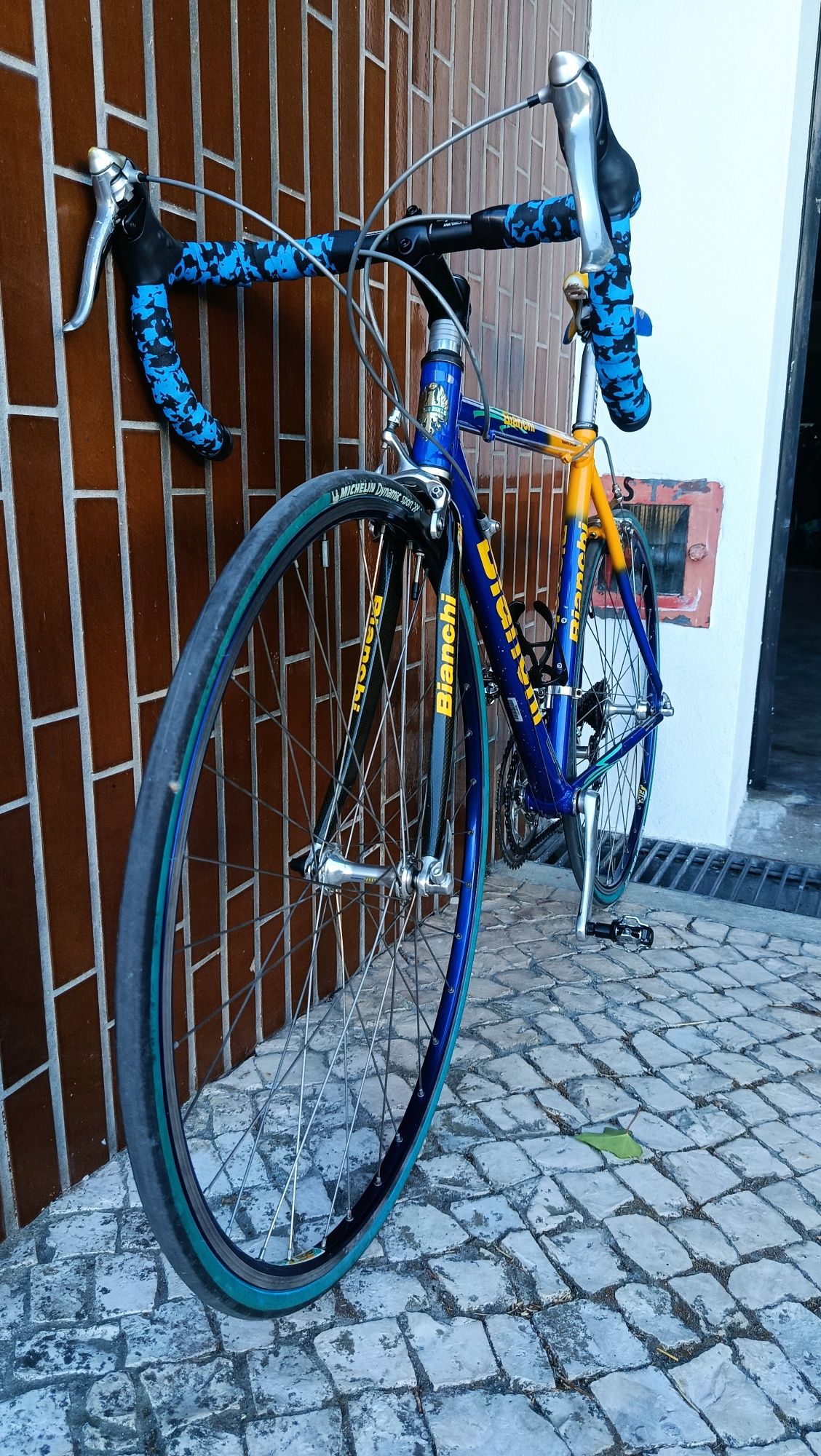 Bicicleta Bianchi vintage como nova