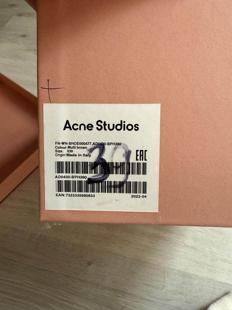 Обувь Acne Studios