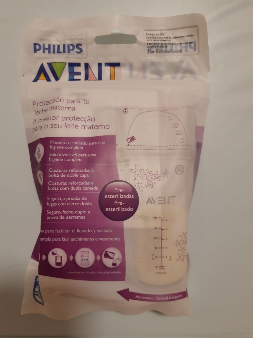 Пакети Philips AVENT для зберігання грудного молока 25 х 180 мл