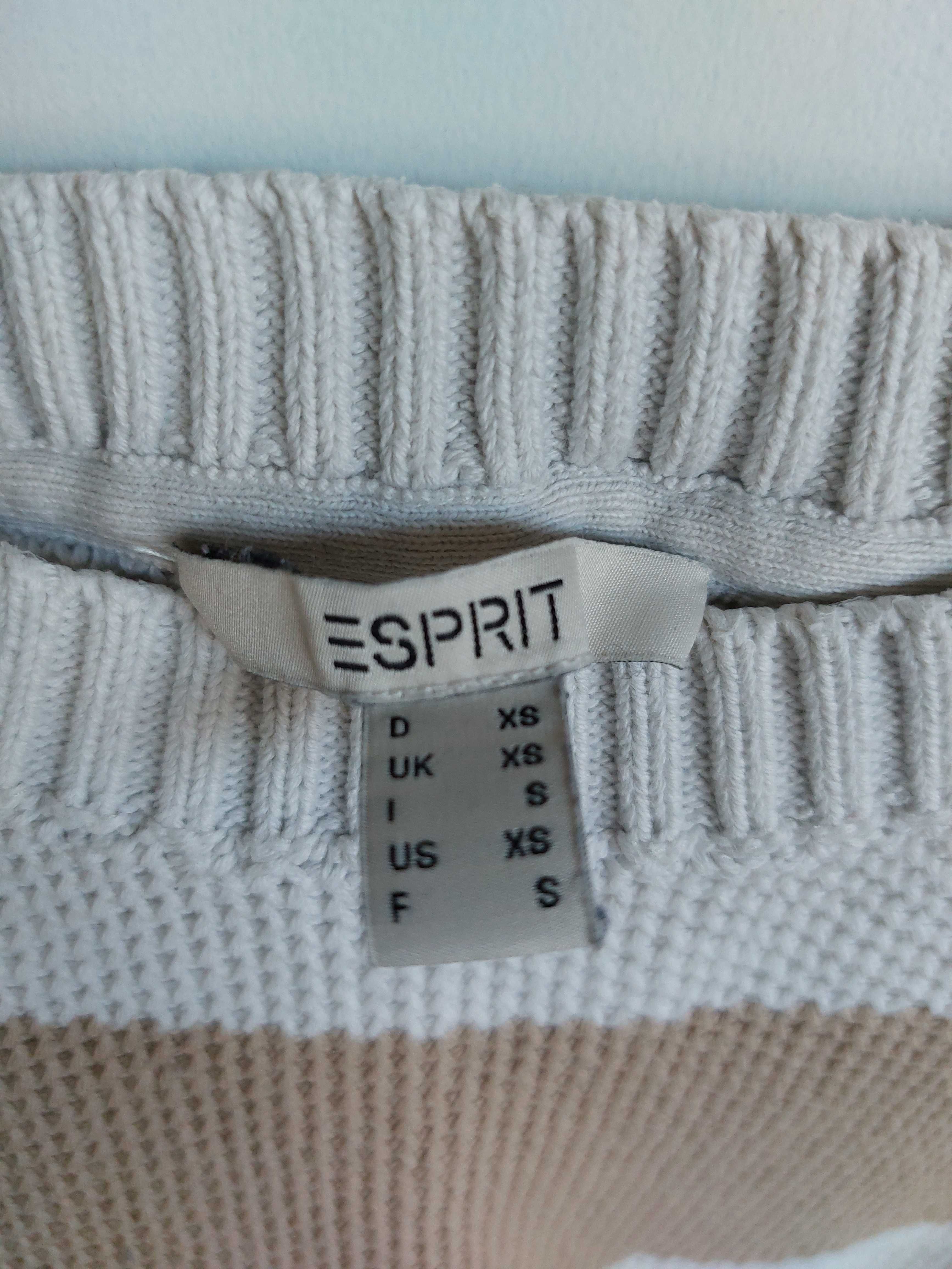 Sweter 100% bawełna Esprit XS