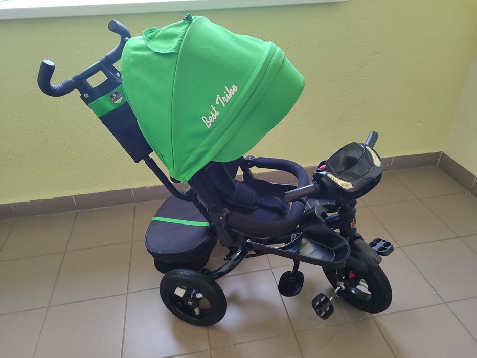 Дитячий трьохколісний велосипед з батьківською ручкою Best Trike