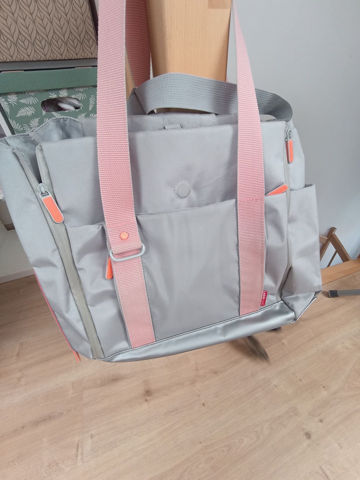 Skip Hop, Torba Fit All-Access Platinum/Coral