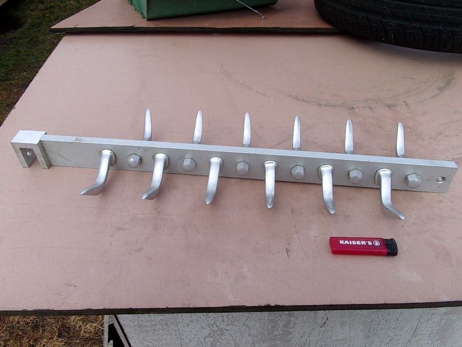 Hak dwustronny aluminium