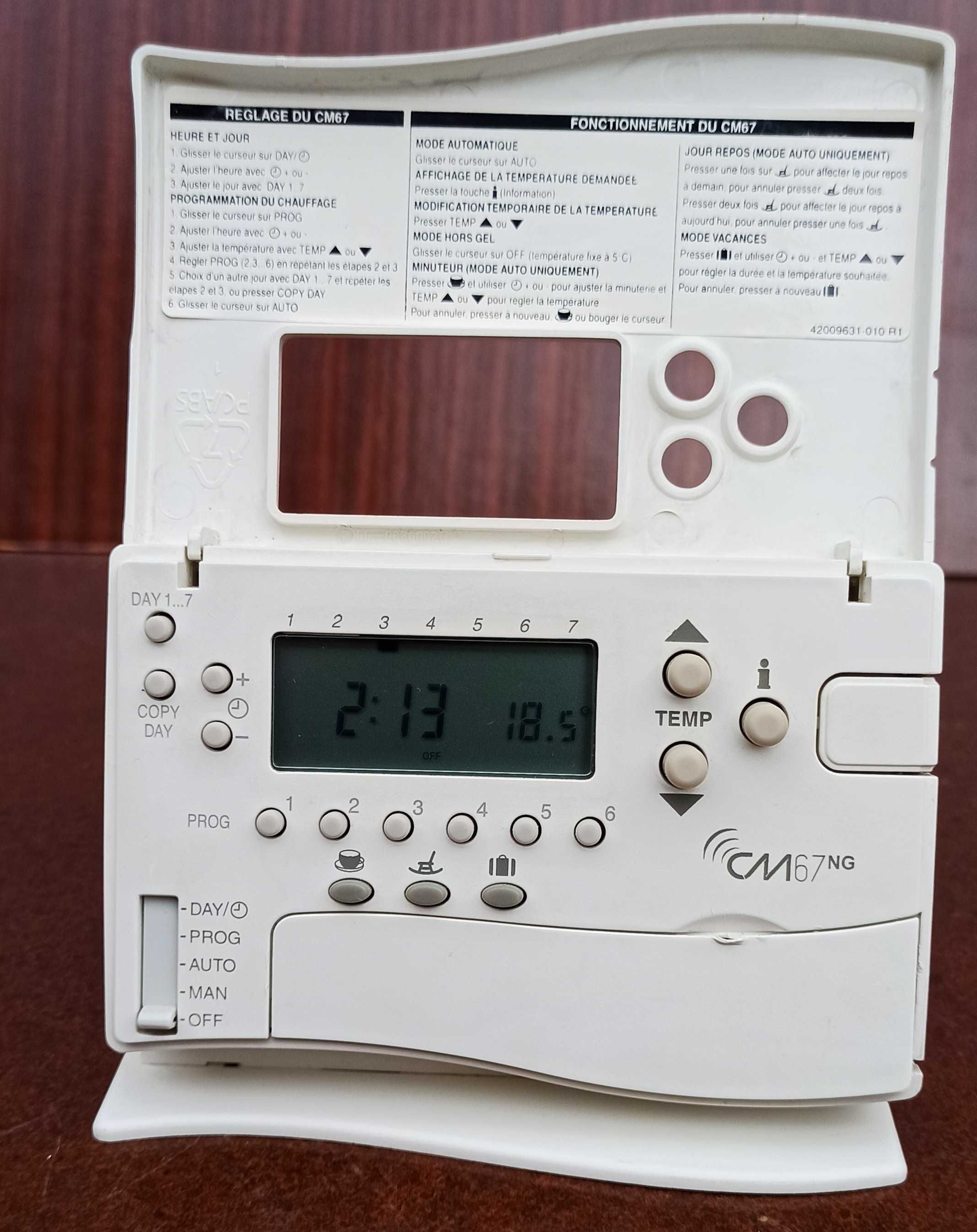 Программируемый комнатный термостат Honeywell CM67/NG, многозонный 7дн