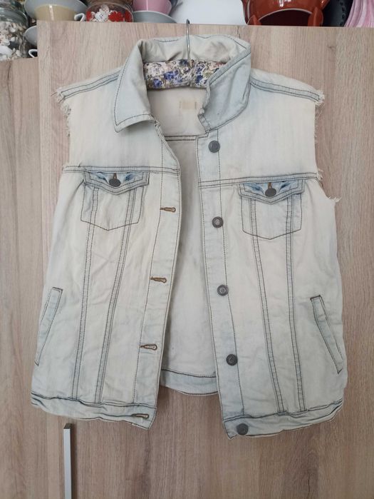 kamizelka jeansowa Mango M