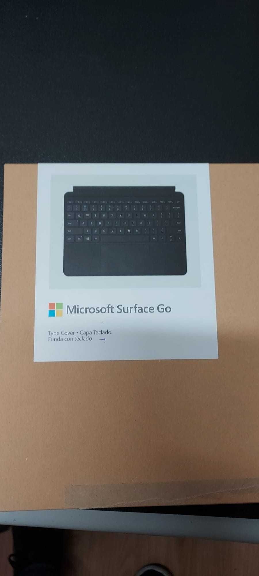 Teclado Microsoft Surface Go Cover 2, Português, Preto Original e novo