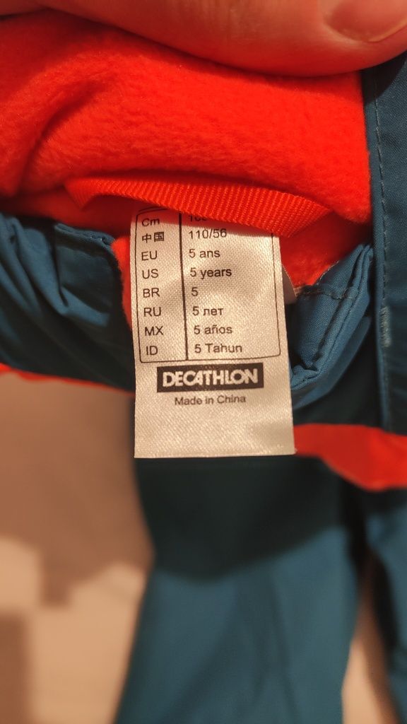 Fato de neve Decathlon | Criança | Tamanho 5 anos