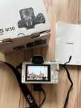 Canon m50 biala bezlusterkowiec zestaw profesionalny