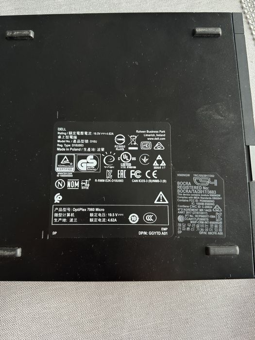 Komputer DELL OptiPlex 7060 micro