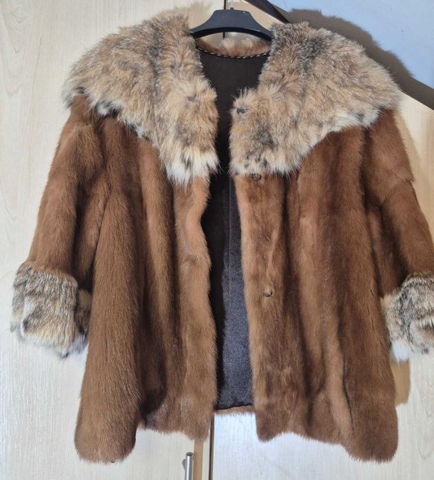 Нова фірмова норкова шуба,автоледі,рись