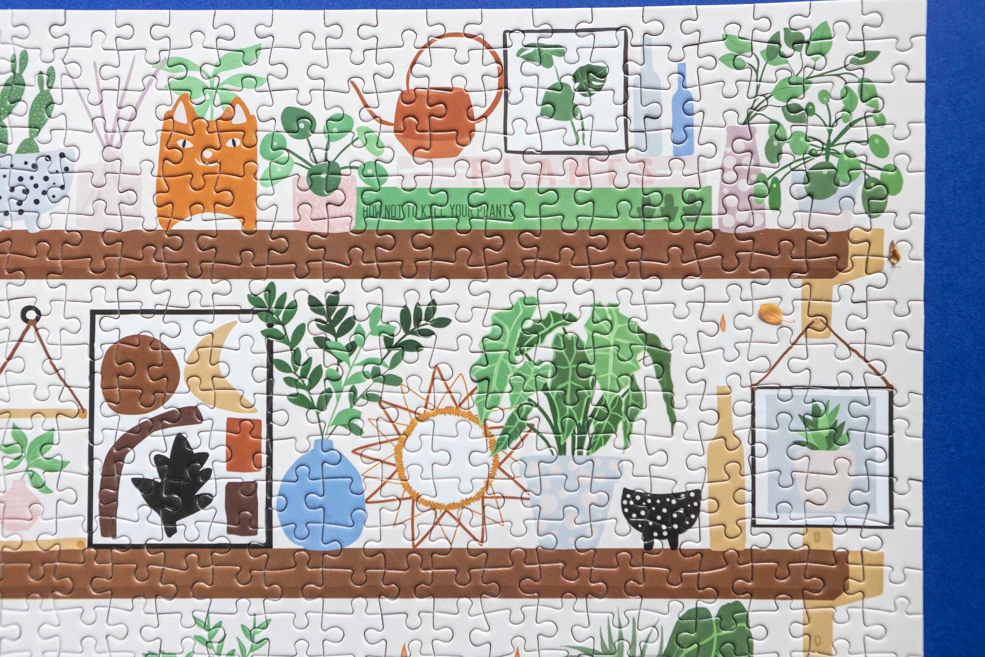 Puzzle Galison, Plant Shelfie 1000 el kompletne, rośliny