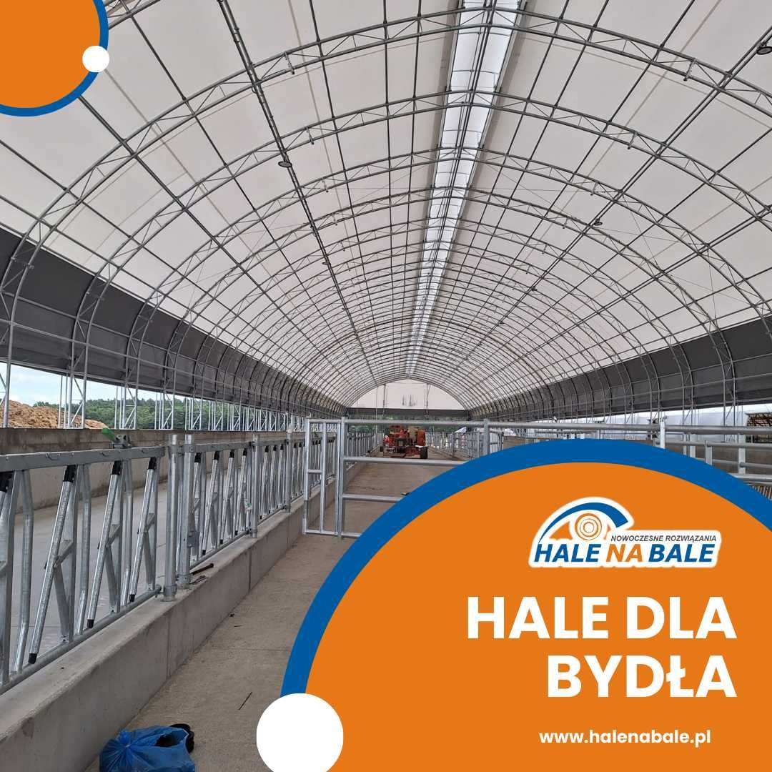 Oryginalne HaleNaBale.pl hala pod bydło 15x30