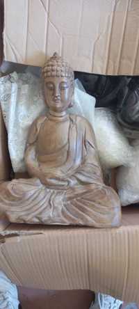 Buda 30 cm gesso