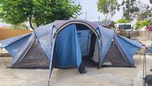 Tenda de campismo 4 Pax, 2 quartos, versão Air