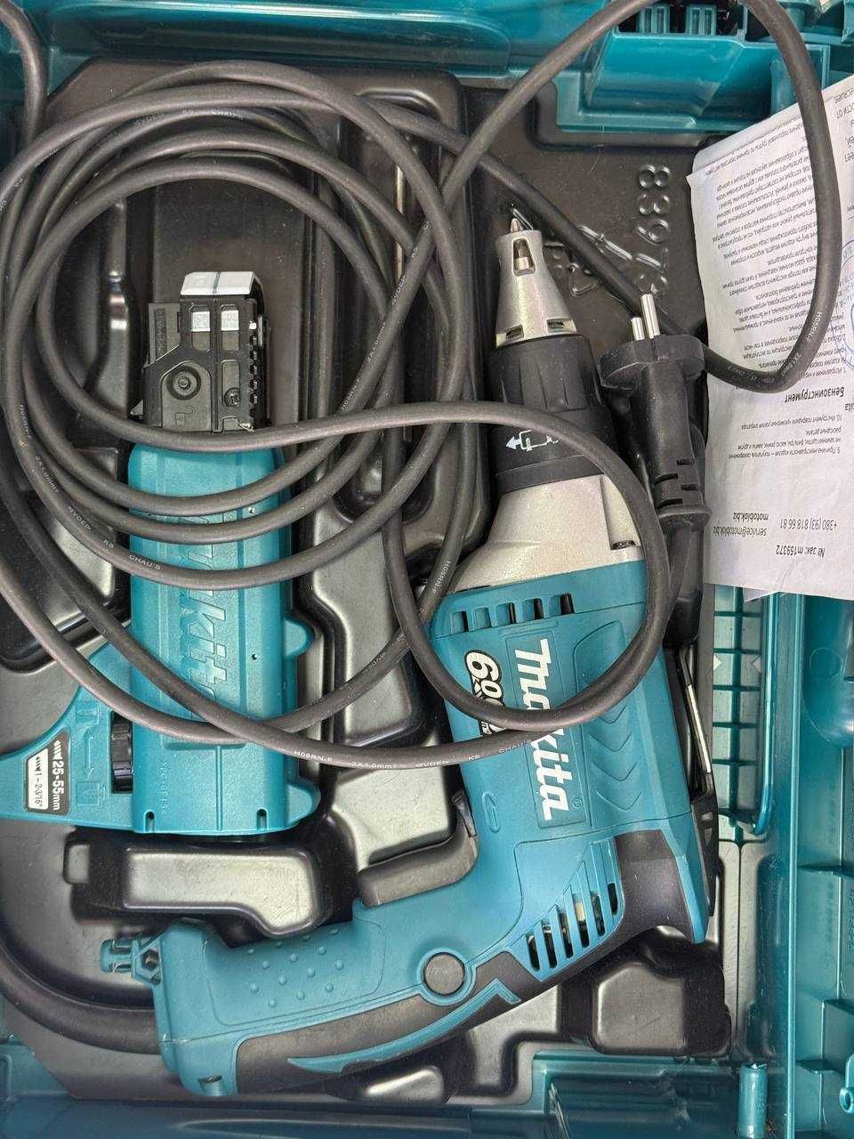 Гипсовый Шуруповерт MAKITA FS6300JX2