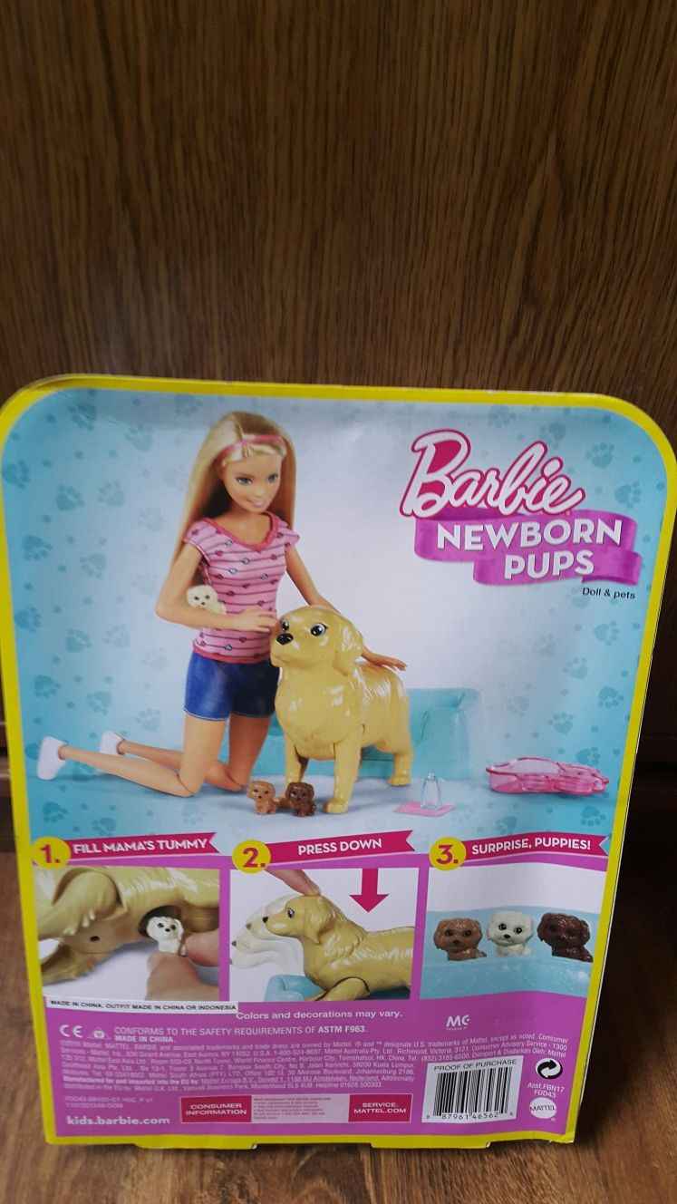 Набор с куклой Barbie Малыши-щенки из США - УЦЕНКА