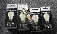 4 szt LEDLUX 6W-750lm biała neutralna A60 nowe